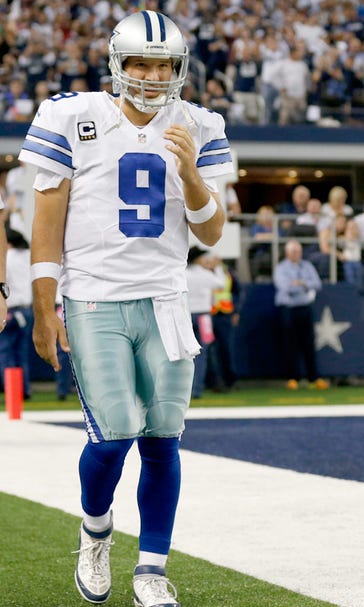 Tony Romo misses second-straight practice with back contusion